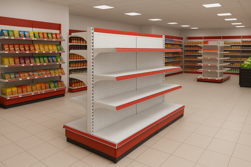 supermarket display racks