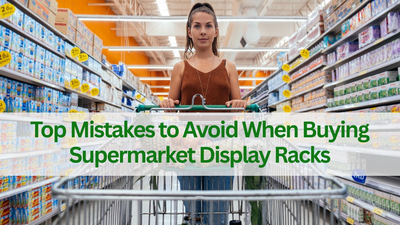 Top Mistakes to Avoid When Buying Supermarket Display Racks