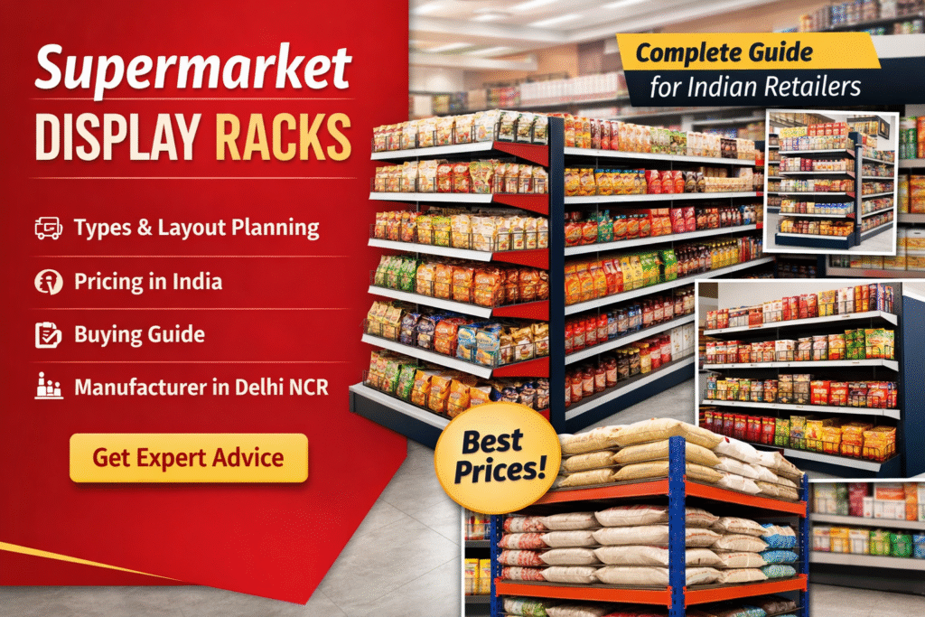 supermarket display racks