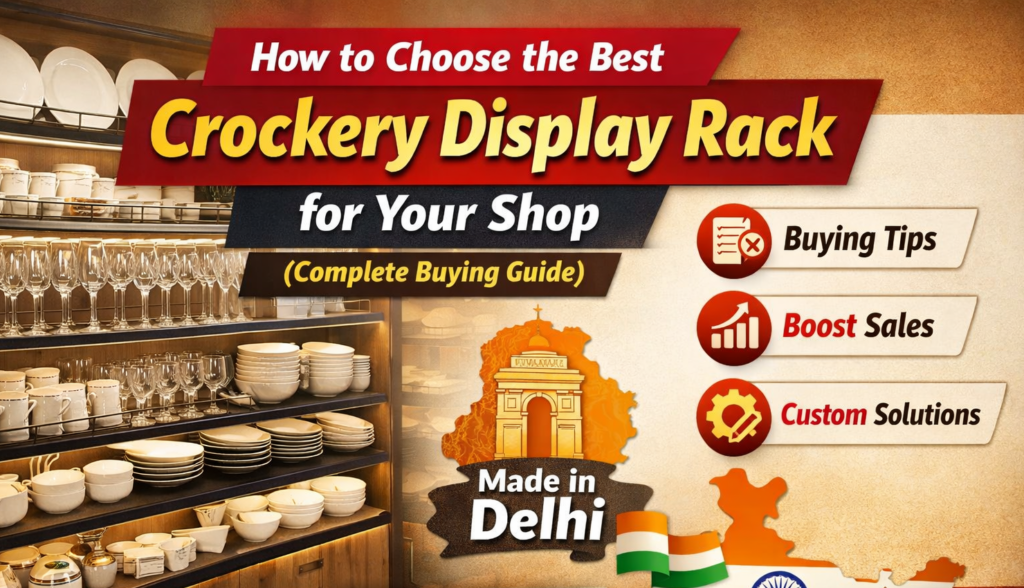 Crockery Display Rack