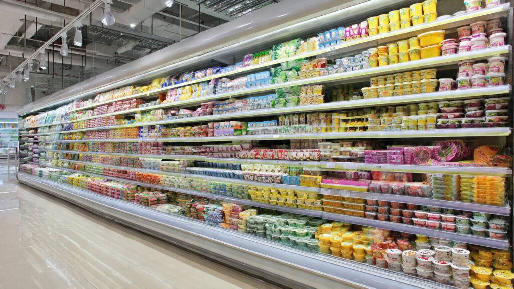 wall mount display rack for shop