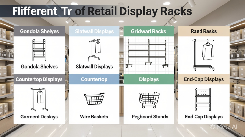 Retail Display Rack Supplier Delhi