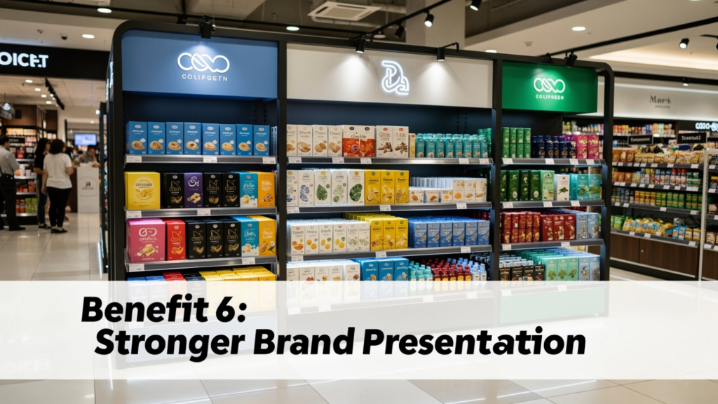 Modern Supermarket Display Racks